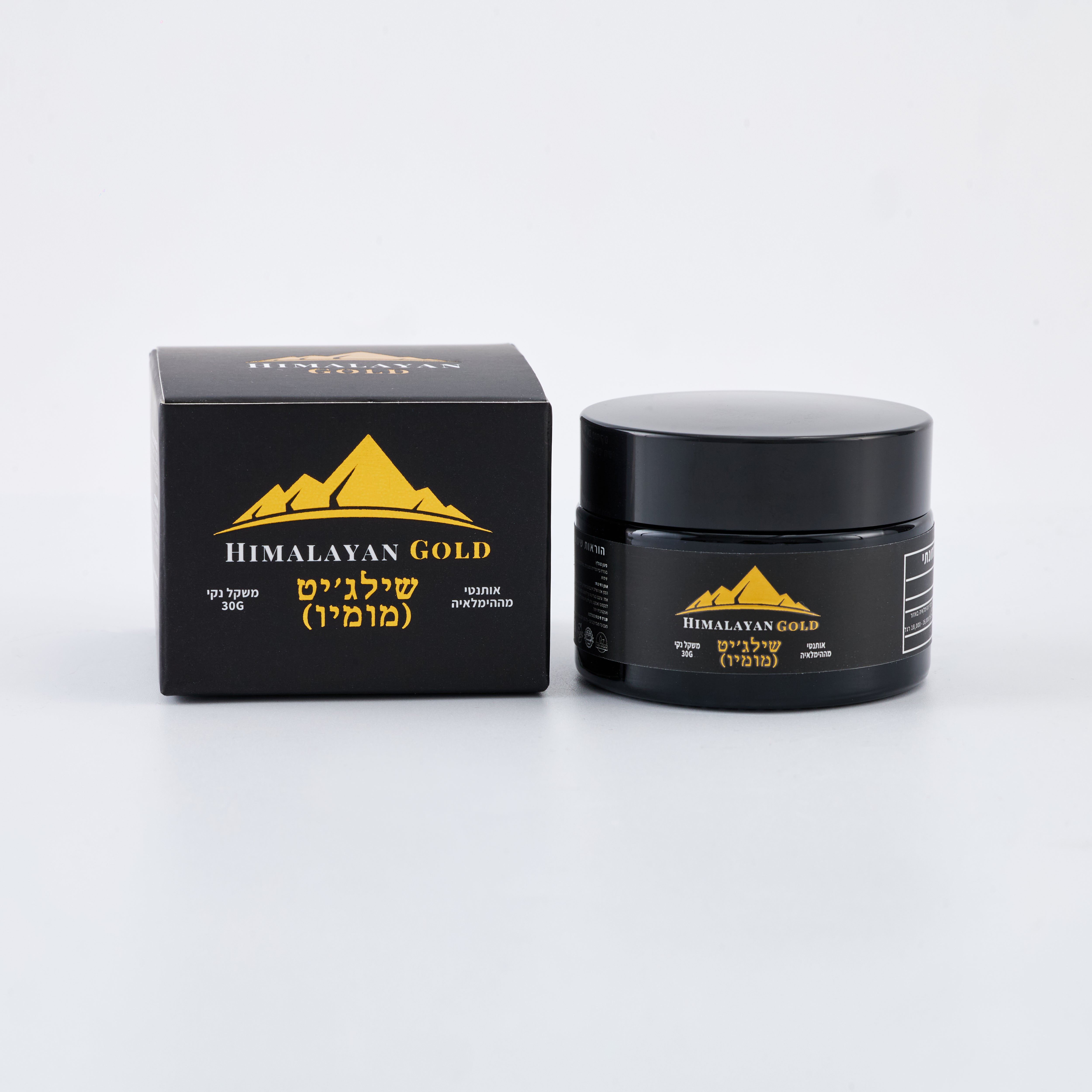 Himalayan Gold – שילאג’יט טהור מהרי ההימלאיה לשיפור האנרגיה, החיוניות והאיזון הטבעי